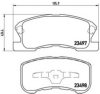 BREMBO P 16 008 Brake Pad Set, disc brake